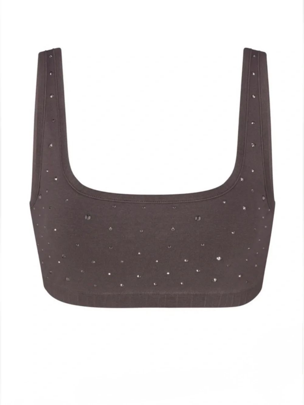 SKIMS bralette in Desert with rhinestones. Size 2X. NWOT.